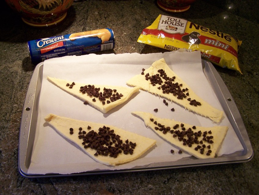 Add Mini Chocolate Chips
