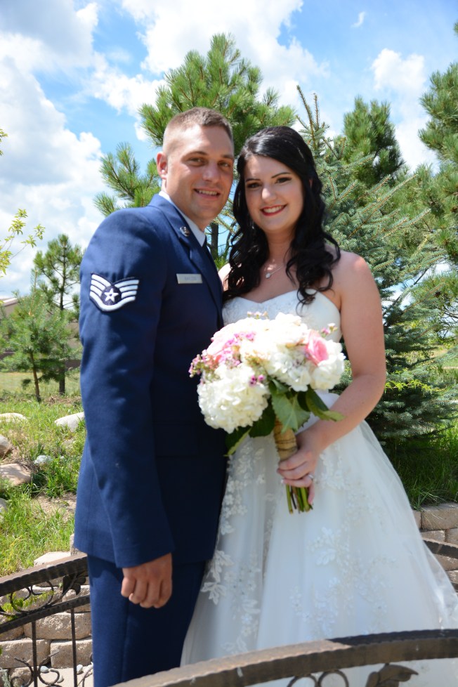 Amie & Matthew on bridge
