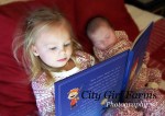 Girls Reading Book